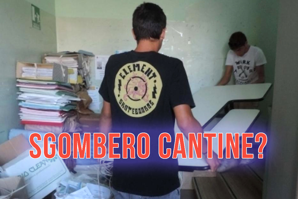 Sgombero cantine alloggi e magazzini